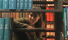 Katerina Batsarisaki –a student from Crete, studies at the Faculty of Engineering at HIT