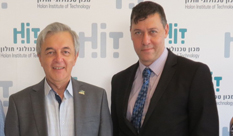 Israeli Ambassador to Macedonia Dan Oryan visited HIT