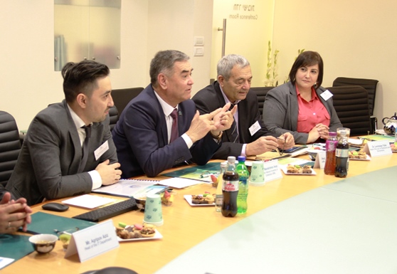 Delegation from the National University of Uzbekistan, (NUUz) visited HIT