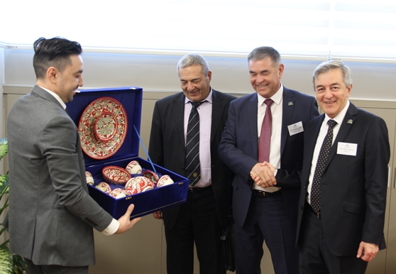 Delegation from the National University of Uzbekistan, (NUUz) visited HIT