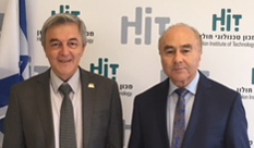 Prof. Khalmuradov Rustam Ibragimovich, Rector of Samarkand State University visited HIT