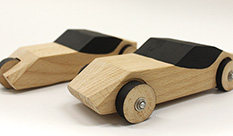 "Our Car"- Toy cars exhibition at the "Vitrina" gallery in the Industrial Design Department.