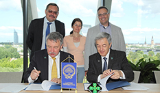 Memorandum of Understanding between HIT and the University of Latvia ,LU.